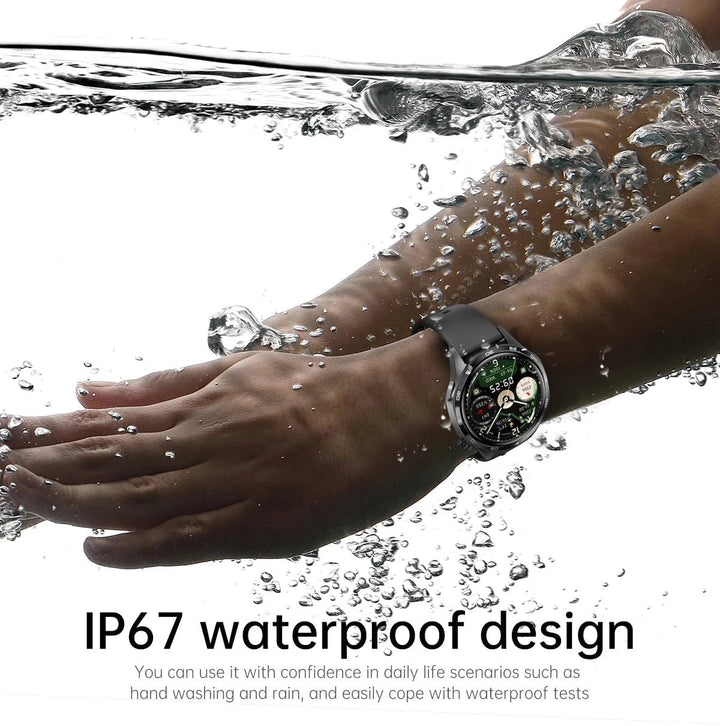 GT5 PRO Smart Watch Men Watch 5 Pro AMOLED HD Screen Bluetooth Call GPS Trajectory NFC Heart Rate Compass SmartWatches 2024 New by Luxe Ahmar – Available at LUXE AHMAR