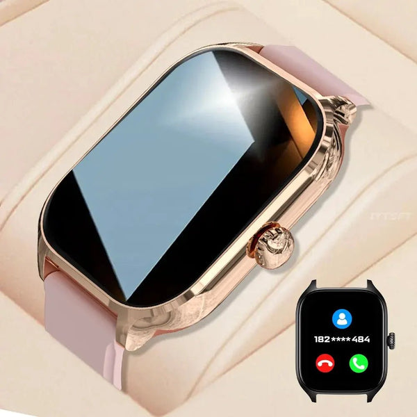 H9 2.01 - Inch HD Smartwatch with Bluetooth Call, Fitness Tracking, and DIY Dials for Men & Women by LUXE AHMAR – Available at LUXE AHMAR