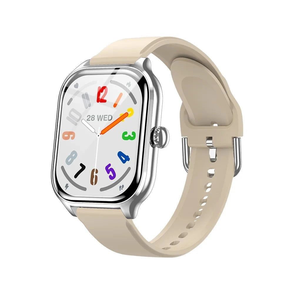 H9 2.01 - Inch HD Smartwatch with Bluetooth Call, Fitness Tracking, and DIY Dials for Men & Women by LUXE AHMAR – Available at LUXE AHMAR