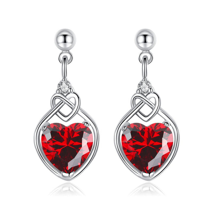 Heart - shaped Ruby Jewelry Suit by LUXE AHMAR – Available at LUXE AHMAR
