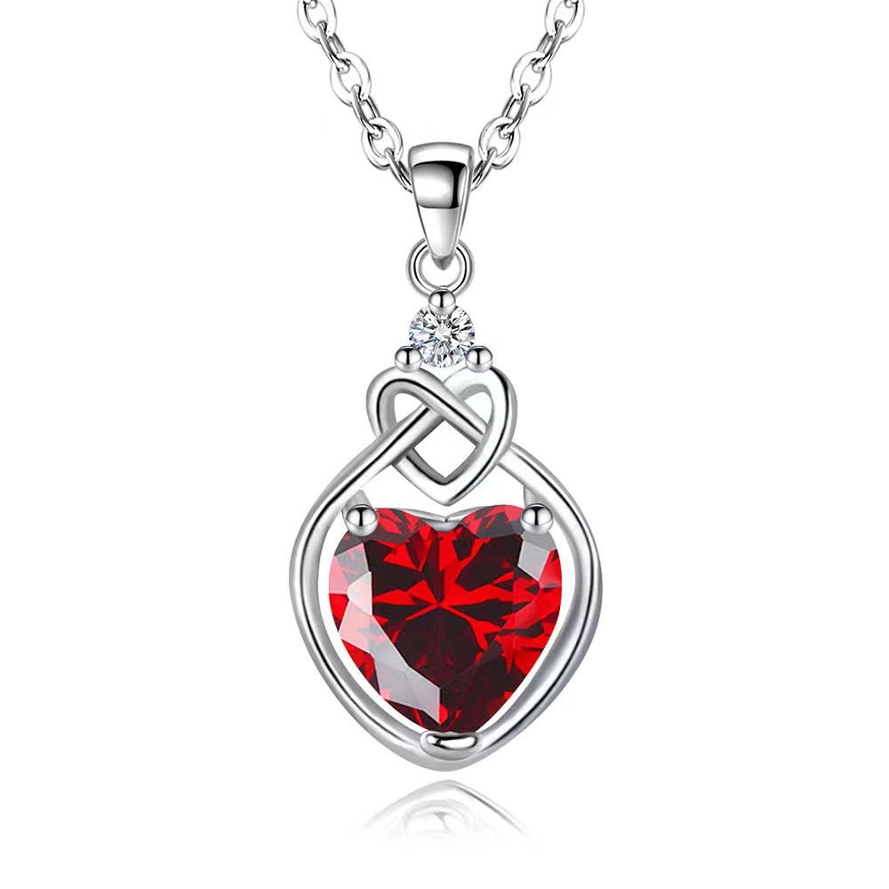 Heart - shaped Ruby Jewelry Suit by LUXE AHMAR – Available at LUXE AHMAR