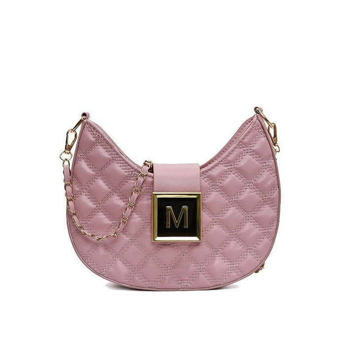 High - Grade Rhombus Texture Women's Single Shoulder Chain Messenger Bag by LUXE AHMAR – Available at LUXE AHMAR