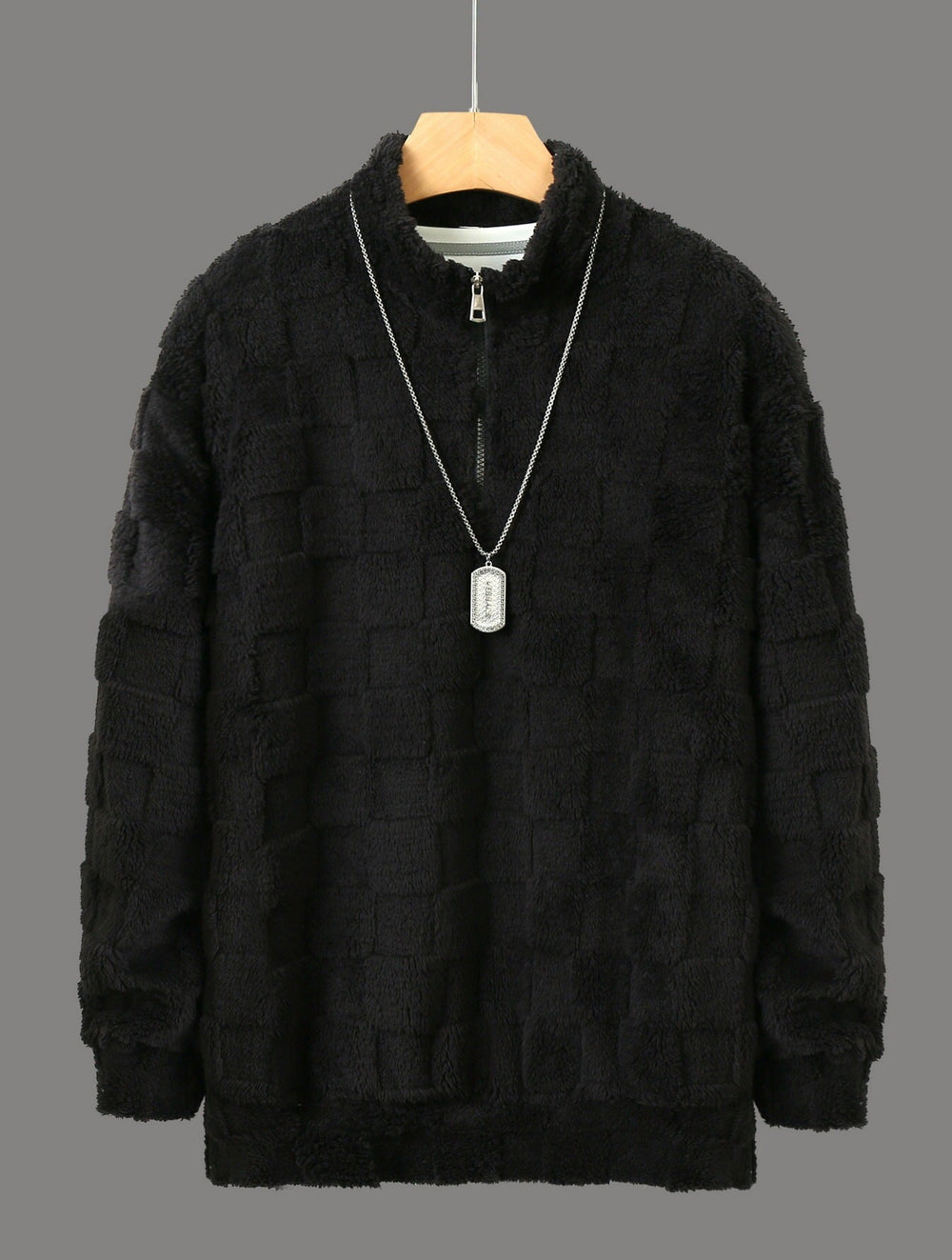 Hooded Loose Sweater Autumn And Winter Casual Plus Size Coat by LUXE AHMAR – Available at LUXE AHMAR