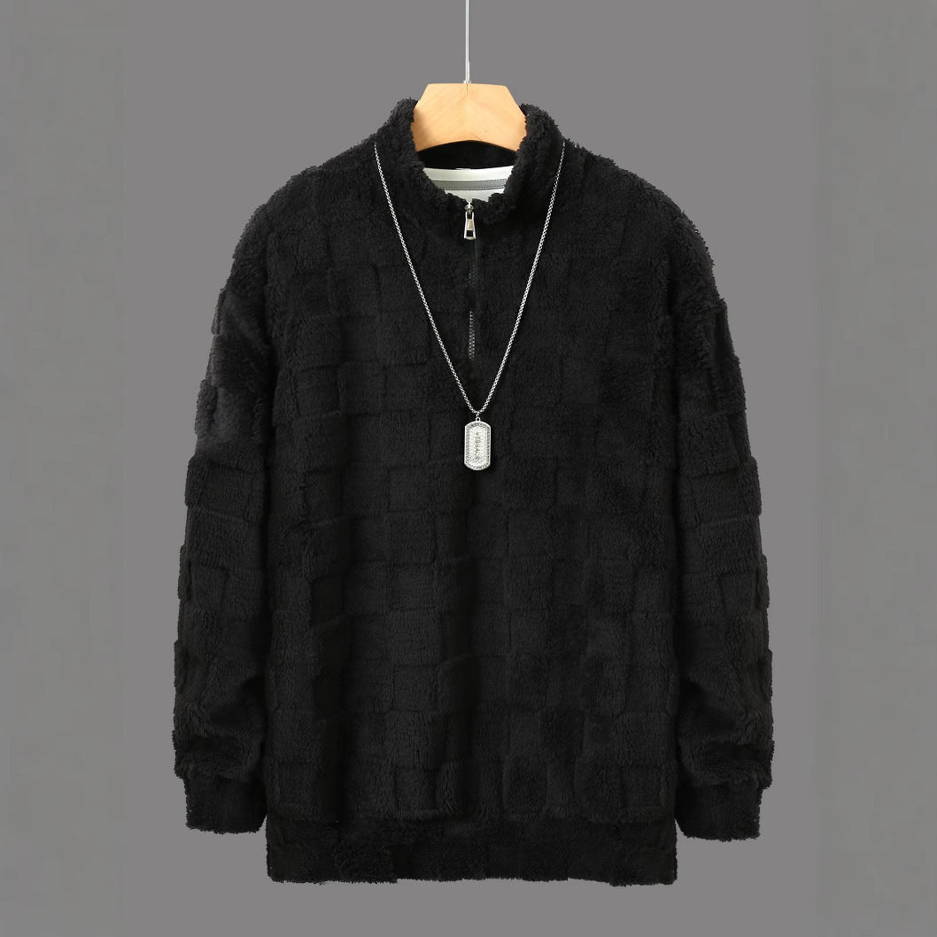 Hooded Loose Sweater Autumn And Winter Casual Plus Size Coat by LUXE AHMAR – Available at LUXE AHMAR