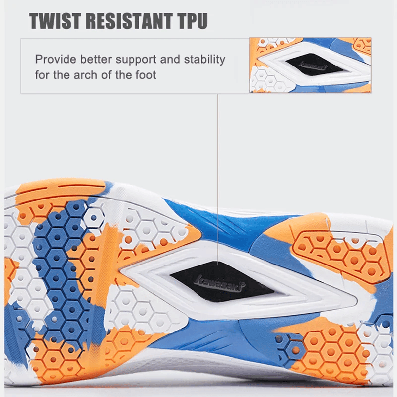 Kawasaki Men's & Women's Professional Badminton Shoes - Breathable Indoor Court Sneakers K - 086 by Luxe Ahmar – Available at LUXE AHMAR