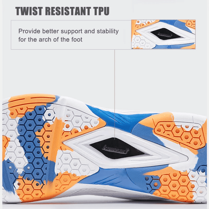 Kawasaki Men's & Women's Professional Badminton Shoes - Breathable Indoor Court Sneakers K - 086 by Luxe Ahmar – Available at LUXE AHMAR