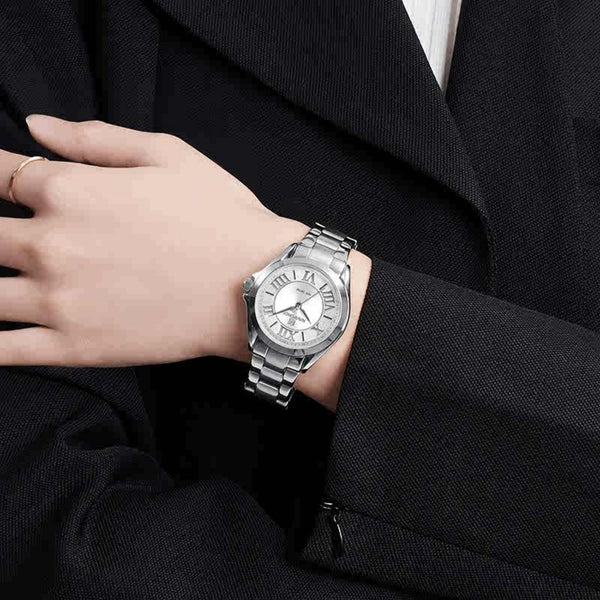 Ladies' Minimalist And Stylish Wristwatch With High Aesthetic Value by Luxe Ahmar – Available at LUXE AHMAR