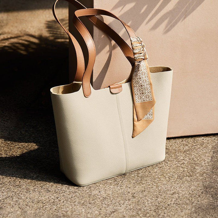 Large Capacity Commuter Genuine Leather Fashion Shoulder Bag by LUXE AHMAR – Available at LUXE AHMAR