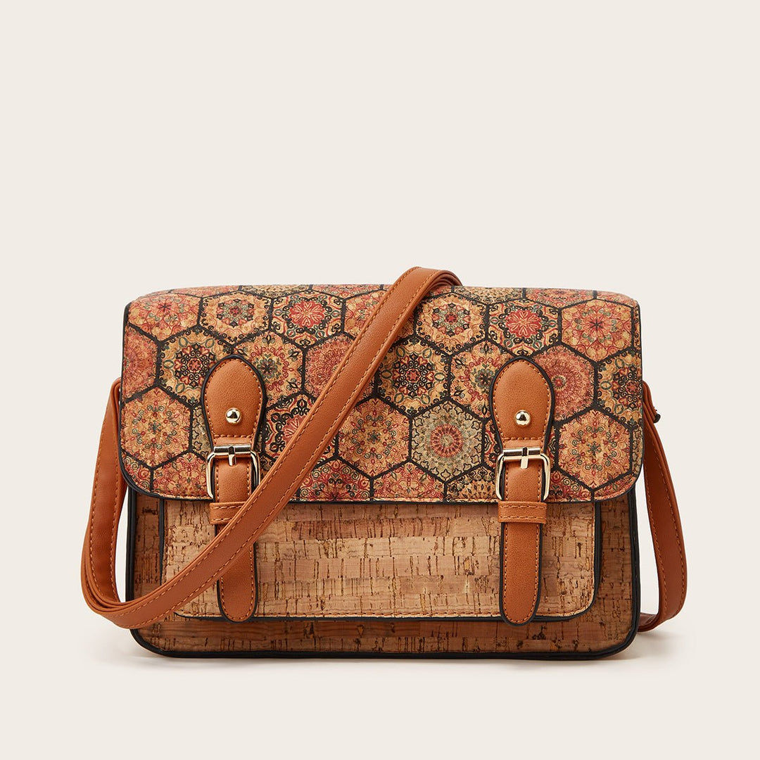 Large - Capacity Women's Printed Crossbody Bag – Stylish & Versatile by LUXE AHMAR – Available at LUXE AHMAR