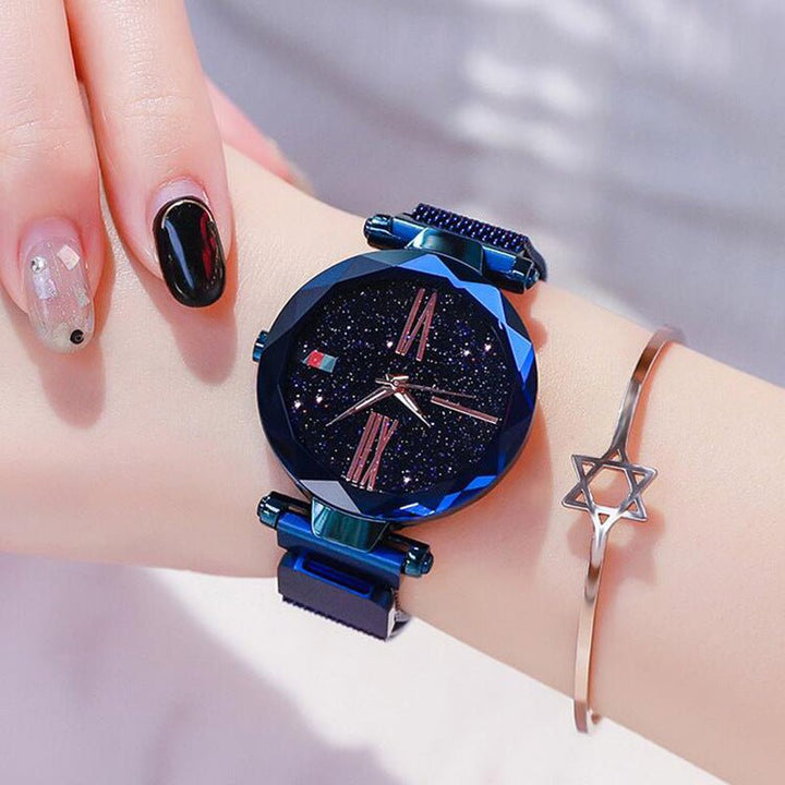 Lazy Magnet Watch Ladies Star Net Celebrity Same Paragraph Magnet Watch by LUXE AHMAR – Available at LUXE AHMAR