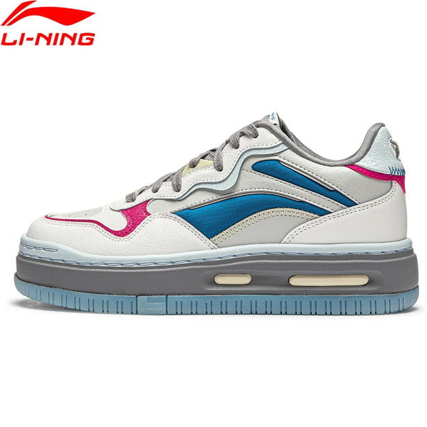 Li - Ning FUTURE C1 Women's Lifestyle Sneakers – Dual Cushion, Retro Classic, Soft Comfortable Thick Sole Shoes by Luxe Ahmar – Available at LUXE AHMAR