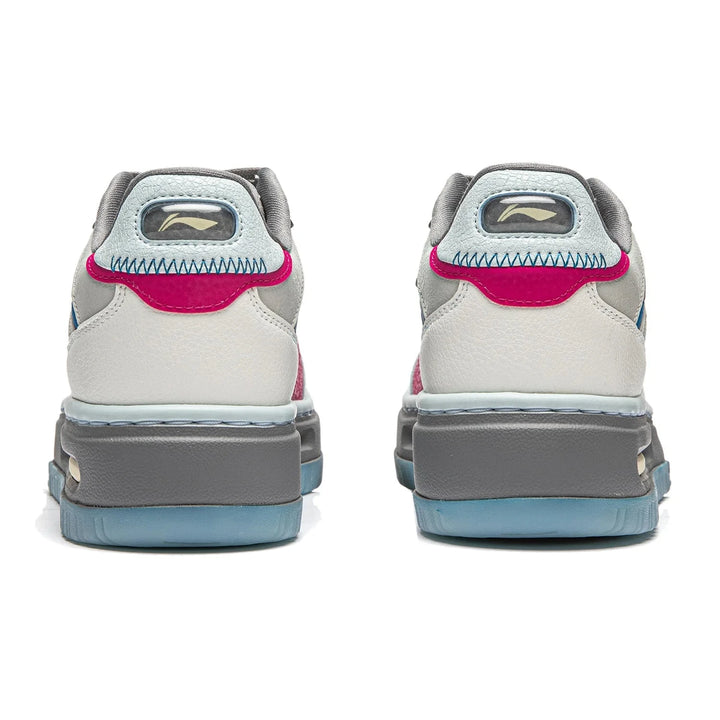 Li - Ning FUTURE C1 Women's Lifestyle Sneakers – Dual Cushion, Retro Classic, Soft Comfortable Thick Sole Shoes by Luxe Ahmar – Available at LUXE AHMAR