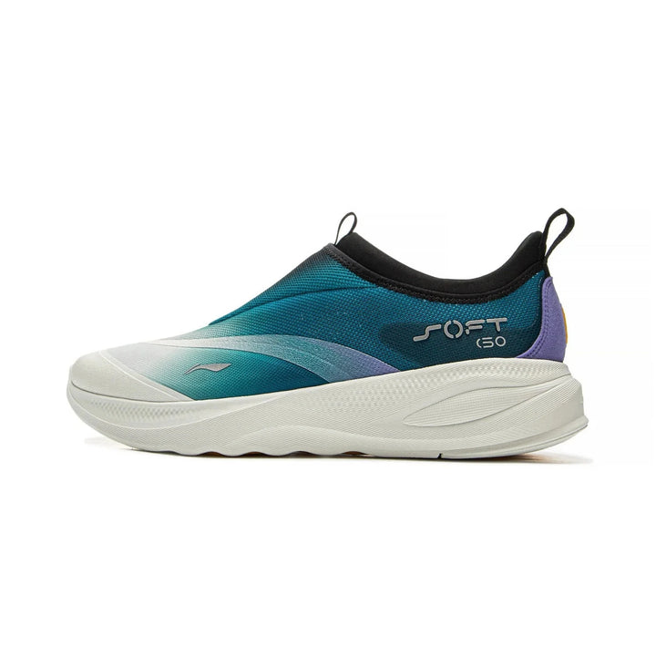 Li - Ning Men SOFT GO 2 Walking Shoes COMFOAM Slip - on Soft Thick Heel Comfortable Wearable Sports Casual Shoes AGLV005 by Luxe Ahmar – Available at LUXE AHMAR