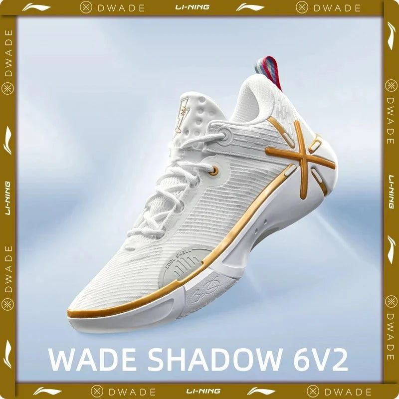Li - Ning Men WADE SHADOW 6V2 On Court Basketball Shoes – BOOM Cushion, Breathable, Stable Support Sneakers ABPV021 by Luxe Ahmar – Available at LUXE AHMAR