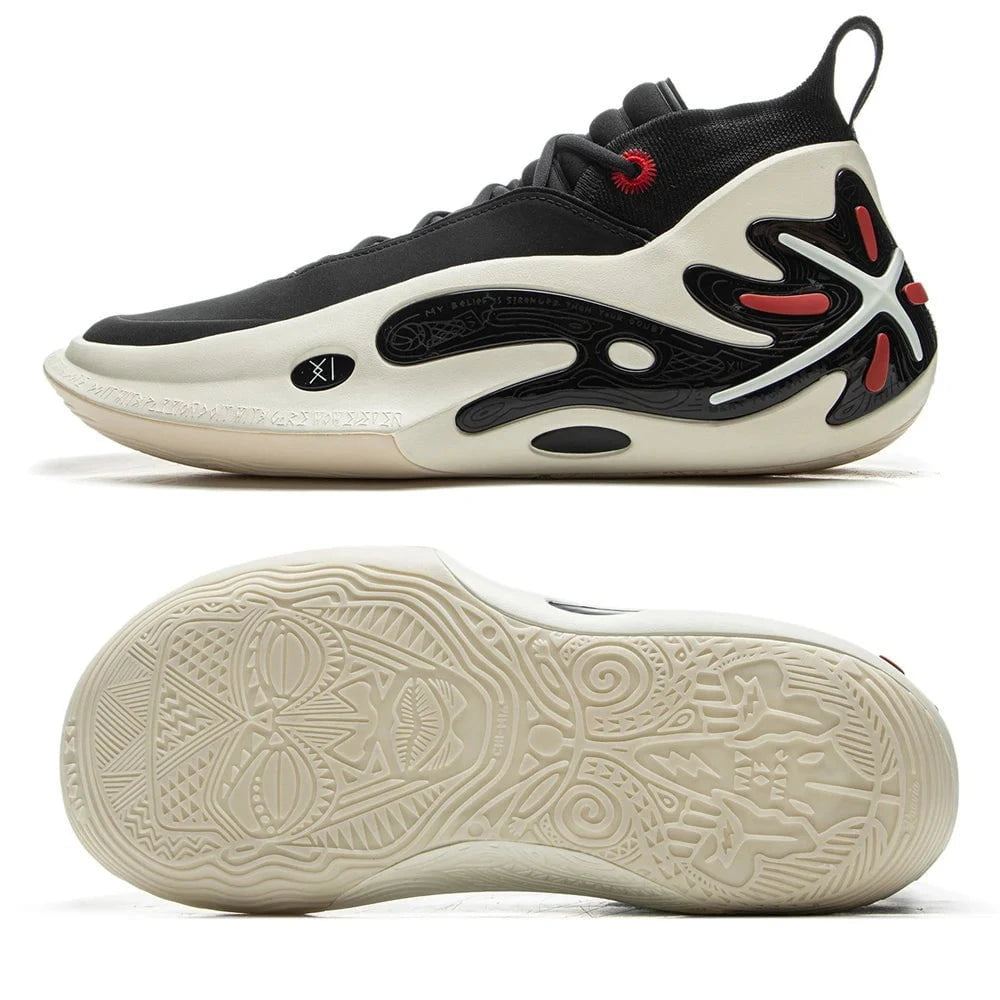 Li - Ning Men WAY OF WADE 11 WHITE HOT Basketball Shoes – Carbon Plate Cushion, Pro - Level Support, Indoor Sneakers ABAU049 by Luxe Ahmar – Available at LUXE AHMAR