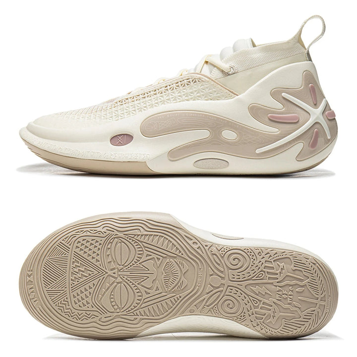 Li - Ning Men WAY OF WADE 11 WHITE HOT Basketball Shoes – Carbon Plate Cushion, Pro - Level Support, Indoor Sneakers ABAU049 by Luxe Ahmar – Available at LUXE AHMAR