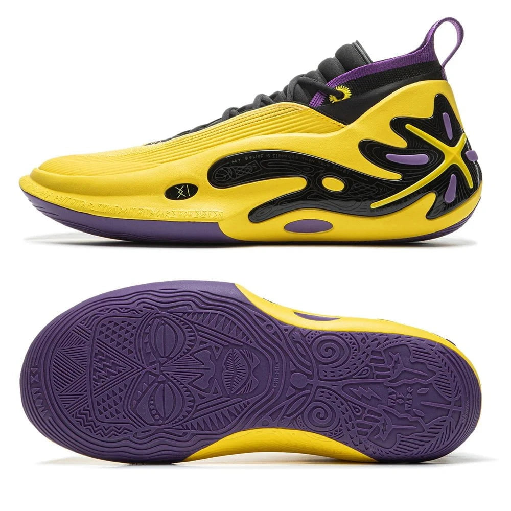 Li - Ning Men WAY OF WADE 11 WHITE HOT Basketball Shoes – Carbon Plate Cushion, Pro - Level Support, Indoor Sneakers ABAU049 by Luxe Ahmar – Available at LUXE AHMAR