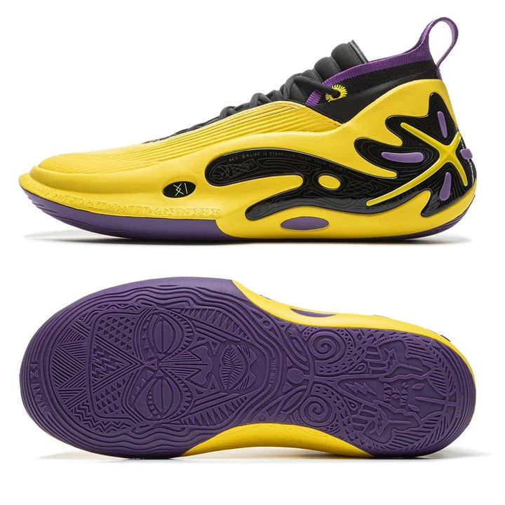 Li - Ning Men WAY OF WADE 11 WHITE HOT Basketball Shoes – Carbon Plate Cushion, Pro - Level Support, Indoor Sneakers ABAU049 by Luxe Ahmar – Available at LUXE AHMAR