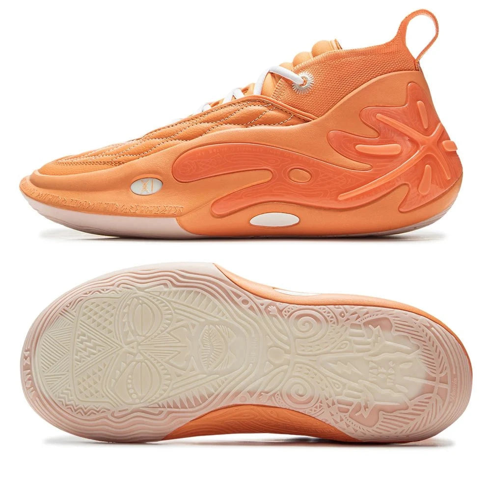 Li - Ning Men WAY OF WADE 11 WHITE HOT Basketball Shoes – Carbon Plate Cushion, Pro - Level Support, Indoor Sneakers ABAU049 by Luxe Ahmar – Available at LUXE AHMAR