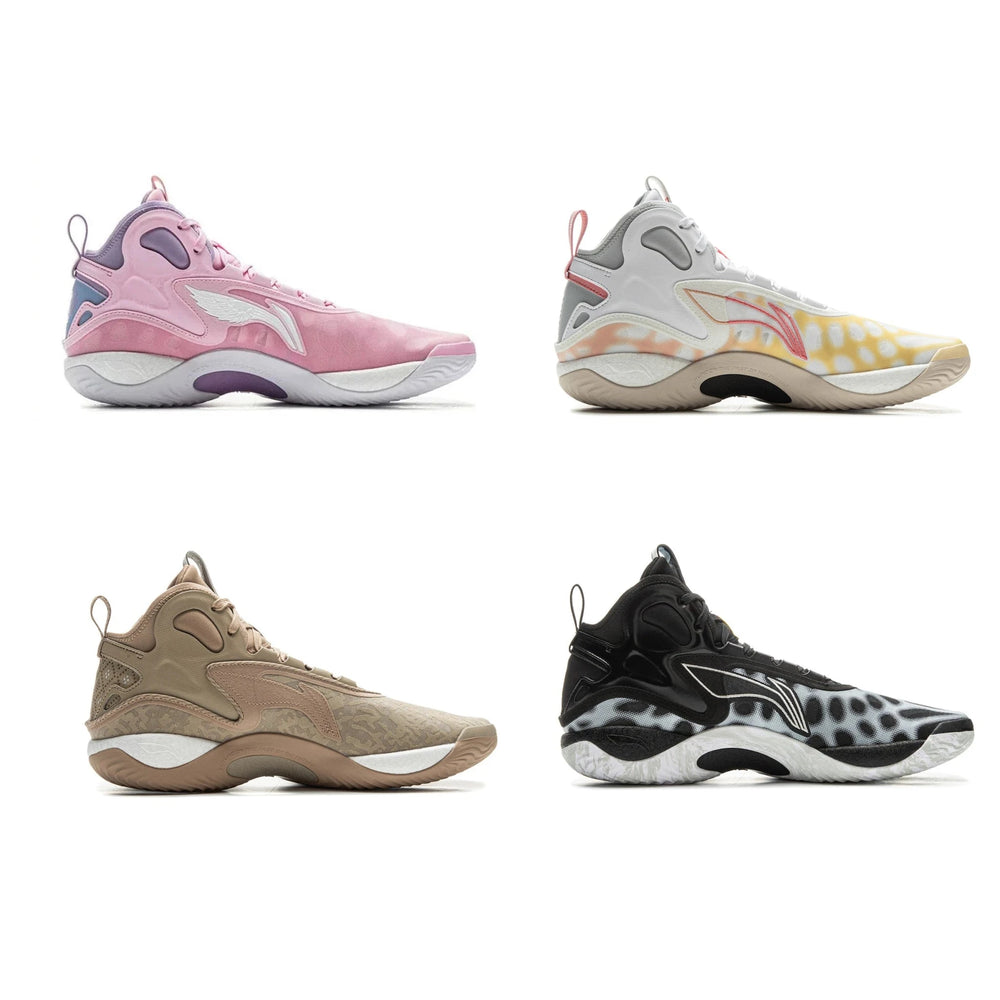 Li - Ning Men YUSHUAI XIX Professional Basketball Shoes – SYNCHRO - ADJUST SYSTEM, Breathable Mid - Top Sneakers for Court Performance ABAV005 by Luxe Ahmar – Available at LUXE AHMAR