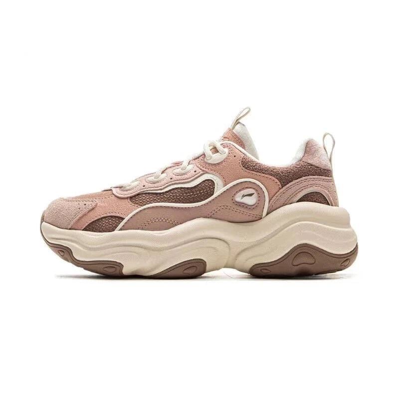 Li - Ning MIA 2 Women’s Lifestyle Shoes – Comfortable Retro Casual Sneakers with COMFOAM Cushion and Breathable Design by Luxe Ahmar – Available at LUXE AHMAR