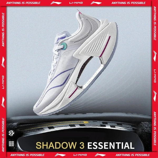 Li - Ning SHADOW 3 ESSENTIAL Women's Running Shoes – Lightweight BOOM Cushion, Breathable Mesh, Anti - Slip Sports Sneakers ARRV002 by Luxe Ahmar – Available at LUXE AHMAR