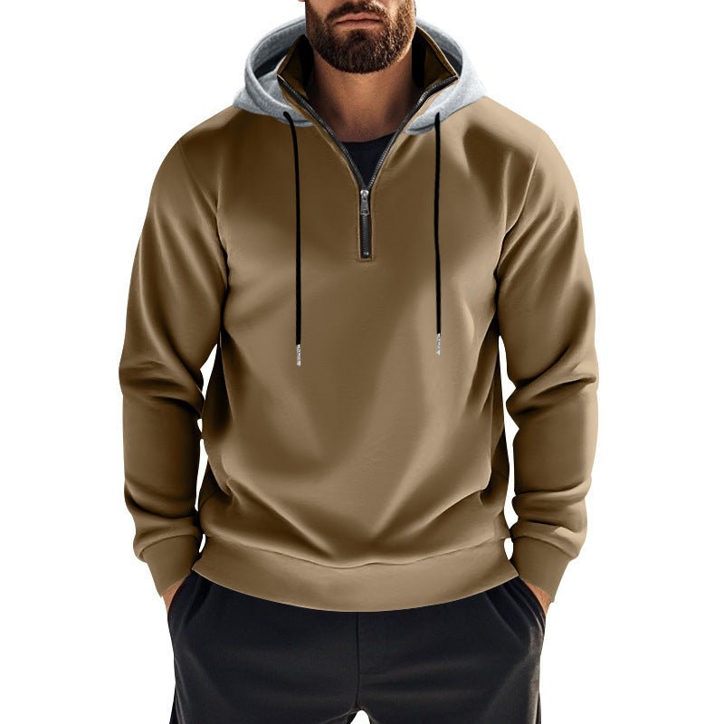 Long Sleeve European Size Sports Men's Sweater by LUXE AHMAR – Available at LUXE AHMAR