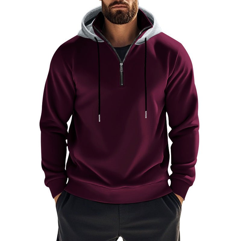 Long Sleeve European Size Sports Men's Sweater by LUXE AHMAR – Available at LUXE AHMAR