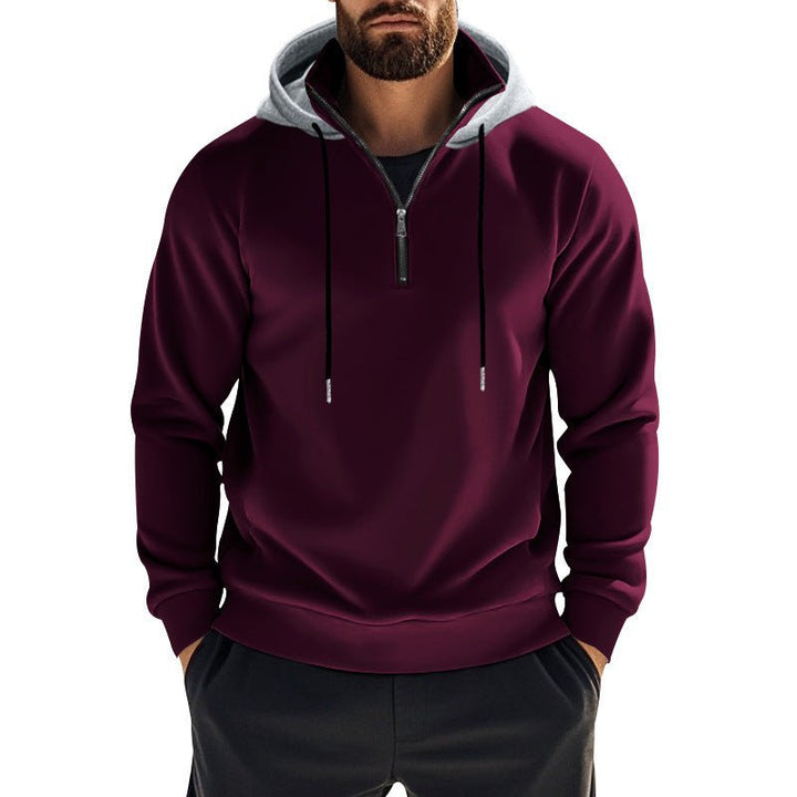 Long Sleeve European Size Sports Men's Sweater by LUXE AHMAR – Available at LUXE AHMAR