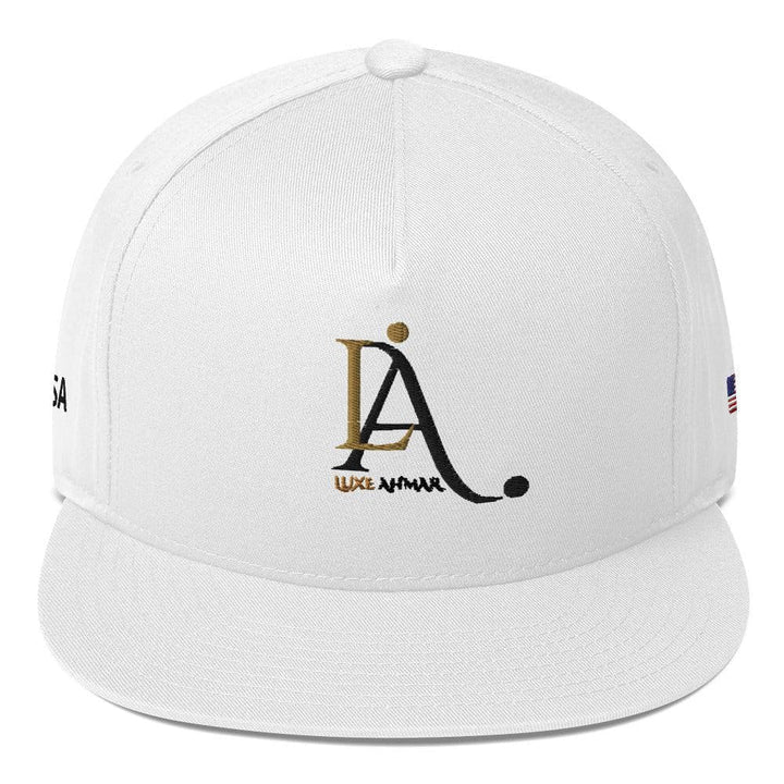 Luxe Ahmar Flat Bill Cap by LUXE AHMAR – Available at LUXE AHMAR