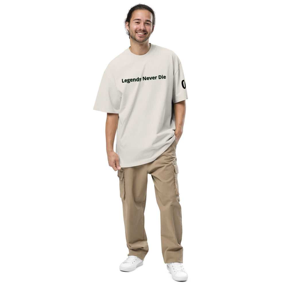 Luxe Ahmar Oversized Faded T-Shirt - Vintage Style with Modern Comfort by LUXE AHMAR – Available at LUXE AHMAR