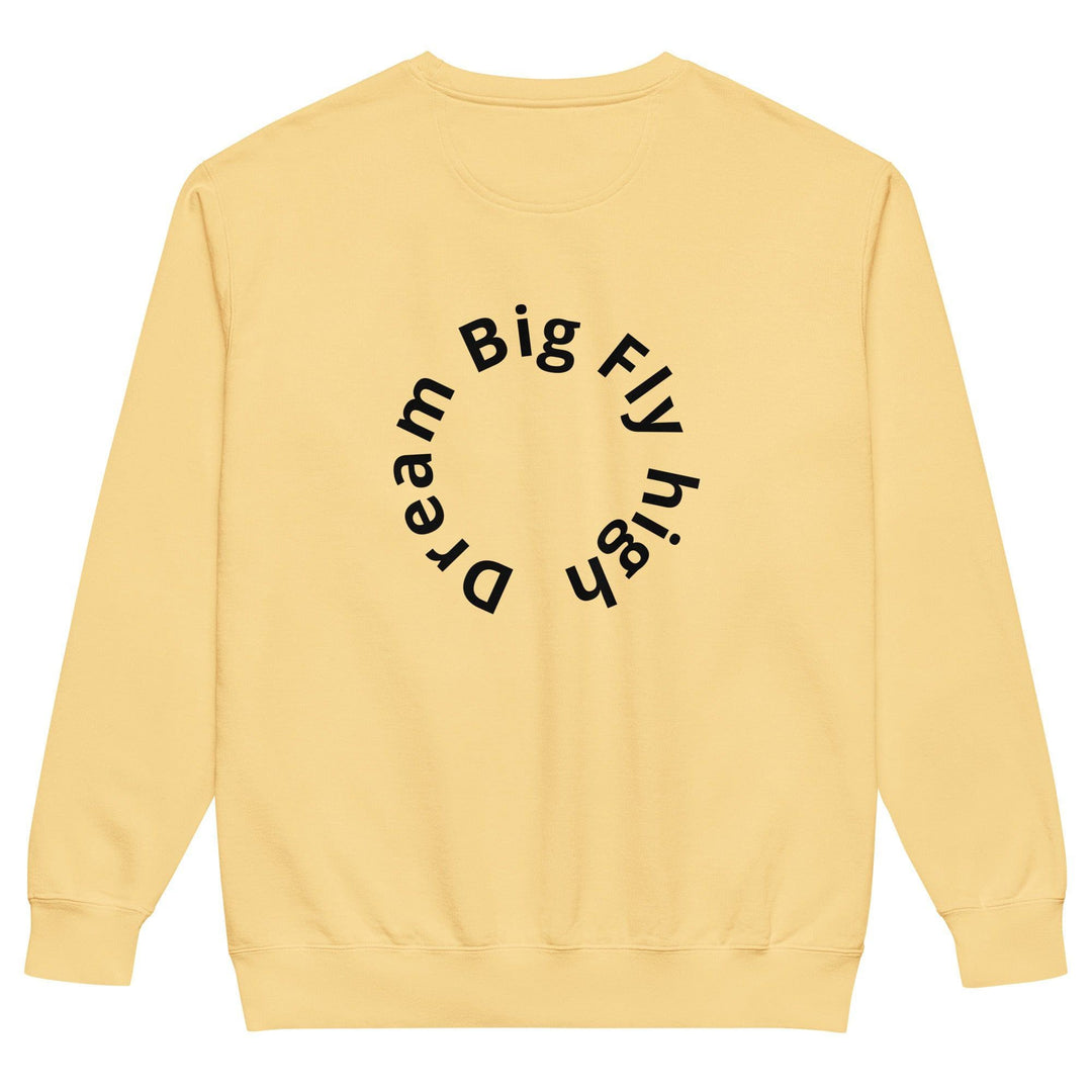 Luxe Ahmar Unisex Garment - Dyed Sweatshirt – Vintage Comfort & Timeless Style by LUXE AHMAR – Available at LUXE AHMAR