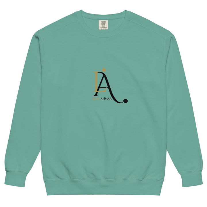 Luxe Ahmar Unisex Garment - Dyed Sweatshirt – Vintage Comfort & Timeless Style by LUXE AHMAR – Available at LUXE AHMAR