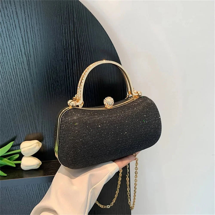 Luxury Small Shoulder & Crossbody Bags for Women - Shiny Party Evening Handbags, Travel Clutch, and Dinner Bag by Luxe Ahmar – Available at LUXE AHMAR