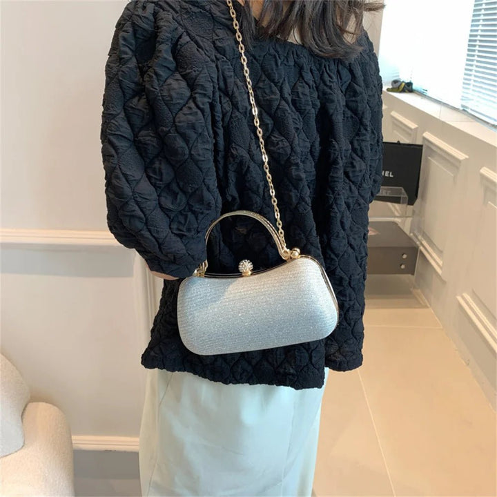 Luxury Small Shoulder & Crossbody Bags for Women - Shiny Party Evening Handbags, Travel Clutch, and Dinner Bag by Luxe Ahmar – Available at LUXE AHMAR