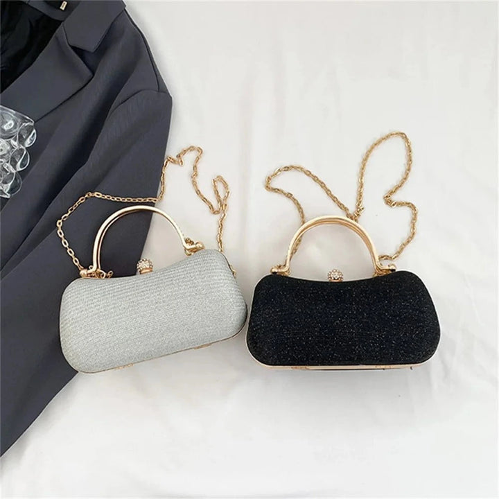 Luxury Small Shoulder & Crossbody Bags for Women - Shiny Party Evening Handbags, Travel Clutch, and Dinner Bag by Luxe Ahmar – Available at LUXE AHMAR