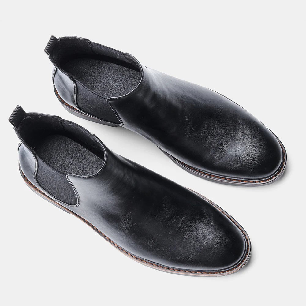 Men’s 2025 Brand Chelsea Boots – Comfortable Fashion Leather Boots, Sizes 40 - 46 by Luxe Ahmar – Available at LUXE AHMAR