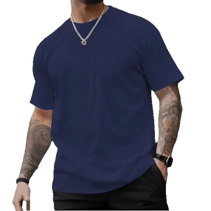 Men’s 3D Digital Print Round Neck T-Shirt – Loose Fit Summer Streetwear by LUXE AHMAR – Available at LUXE AHMAR