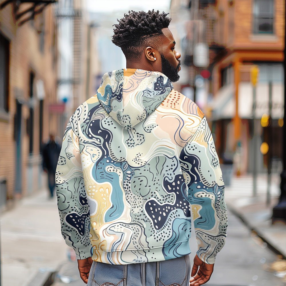 Men's Autumn And Winter Cotton Clothing Marble Texture Series by LUXE AHMAR – Available at LUXE AHMAR