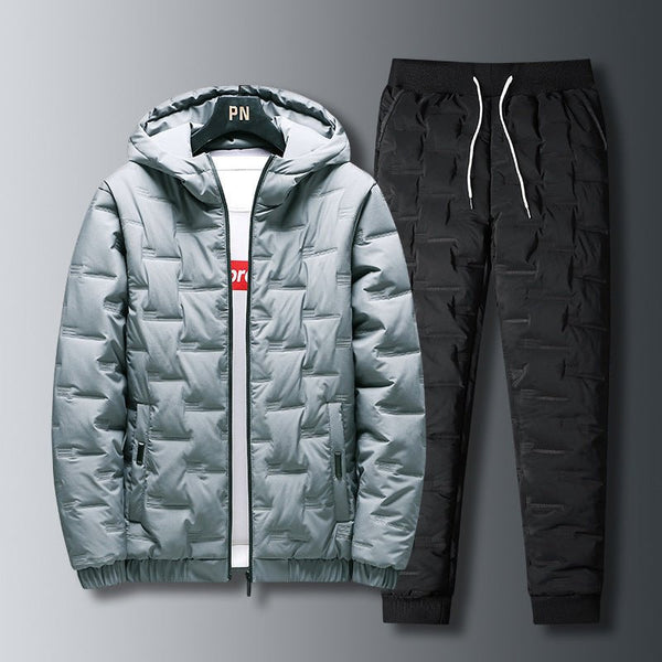Men's Autumn And Winter Suits New Down Padded Jackets by LUXE AHMAR – Available at LUXE AHMAR