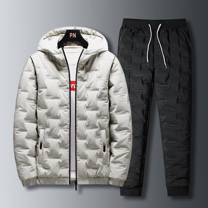 Men's Autumn And Winter Suits New Down Padded Jackets by LUXE AHMAR – Available at LUXE AHMAR