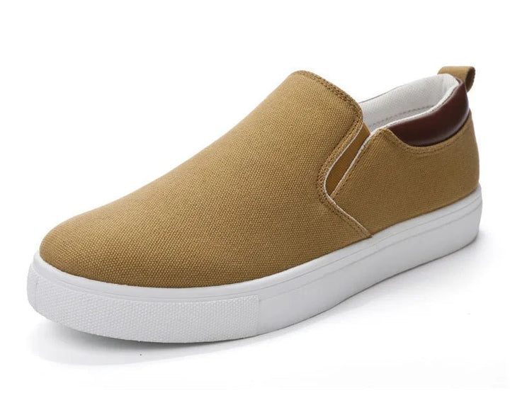 Men's Black Canvas Sneakers – Lace - Up Classic Casual Shoes | Spring 2024 Collection by Luxe Ahmar – Available at LUXE AHMAR