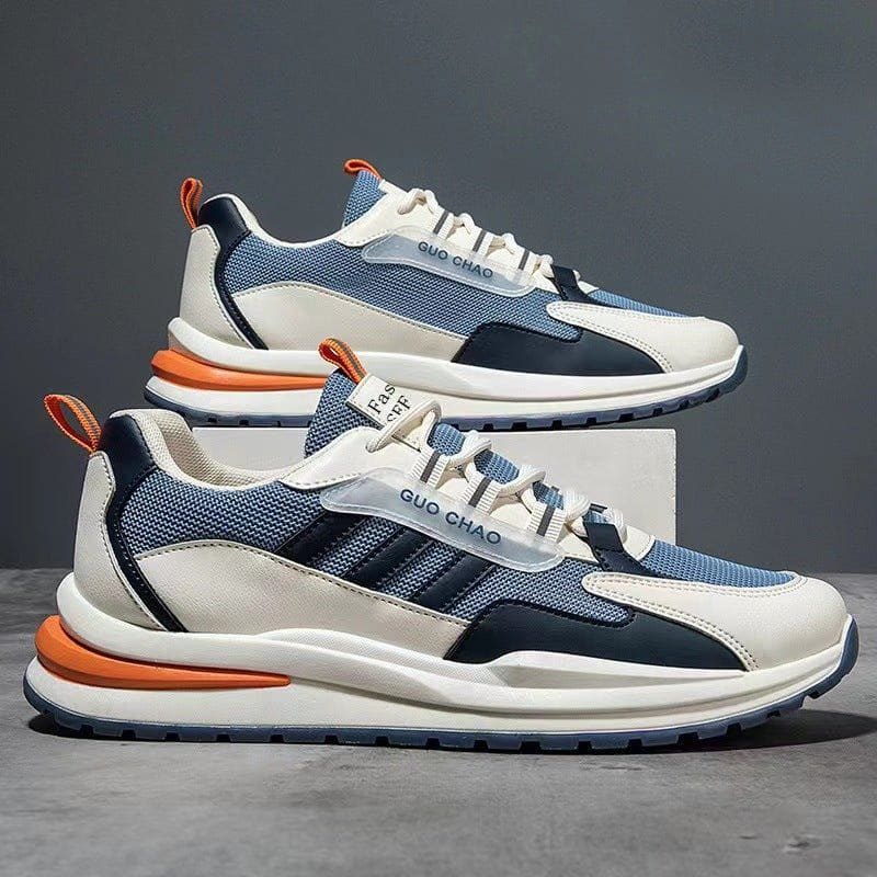 Men's Breathable Mesh Running Sneakers – Lightweight Non - Slip Korean Style Tennis Shoes for Jogging & Everyday Wear by LUXE AHMAR – Available at LUXE AHMAR