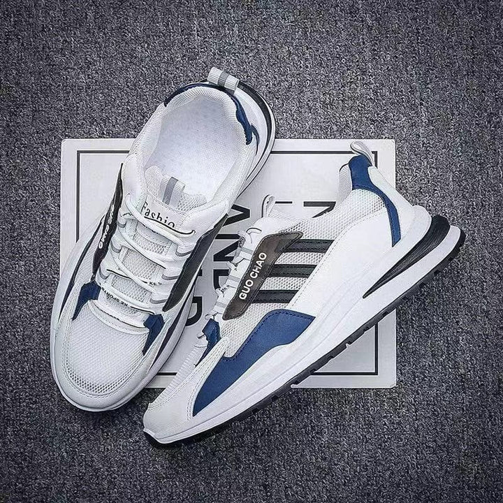 Men's Breathable Mesh Running Sneakers – Lightweight Non - Slip Korean Style Tennis Shoes for Jogging & Everyday Wear by LUXE AHMAR – Available at LUXE AHMAR