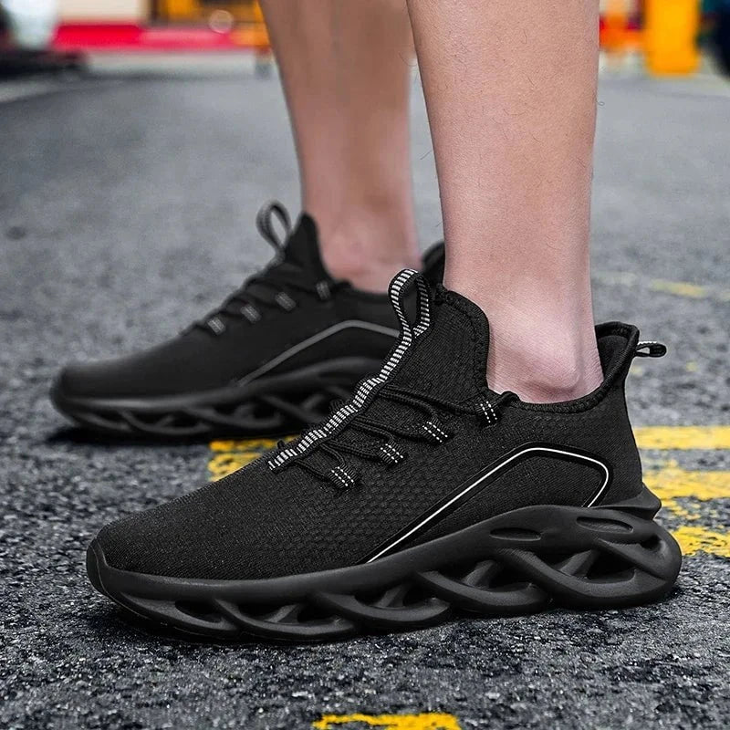 Men's Breathable Mesh Sneakers – Lightweight Summer Running & Walking Shoes for Outdoor Casual Wear by Luxe Ahmar – Available at LUXE AHMAR