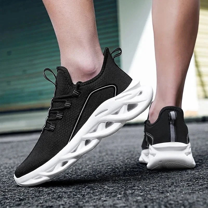 Men's Breathable Mesh Sneakers – Lightweight Summer Running & Walking Shoes for Outdoor Casual Wear by Luxe Ahmar – Available at LUXE AHMAR