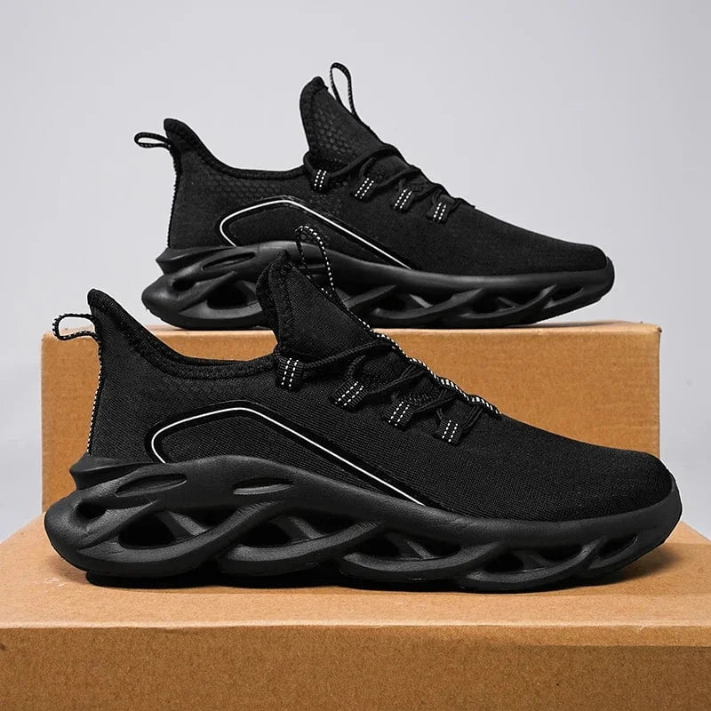 Men's Breathable Mesh Sneakers – Lightweight Summer Running & Walking Shoes for Outdoor Casual Wear by Luxe Ahmar – Available at LUXE AHMAR