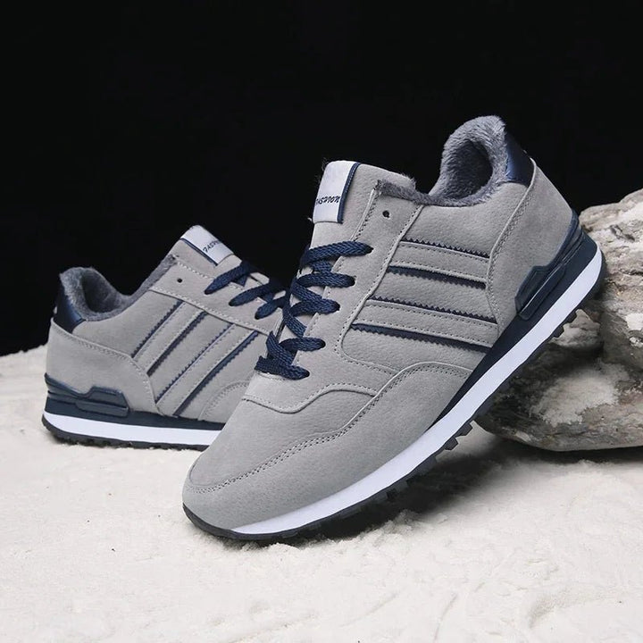 Men's Casual Sneakers – Light Suede Running Shoes, Breathable Mesh Jogging & Sport Shoes for Outdoor Activities by Luxe Ahmar – Available at LUXE AHMAR