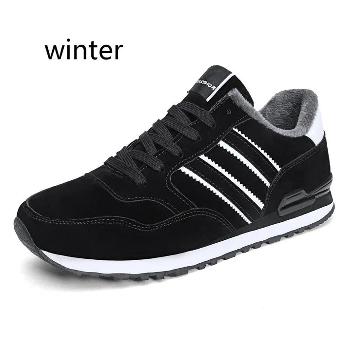 Men's Casual Sneakers – Light Suede Running Shoes, Breathable Mesh Jogging & Sport Shoes for Outdoor Activities by Luxe Ahmar – Available at LUXE AHMAR