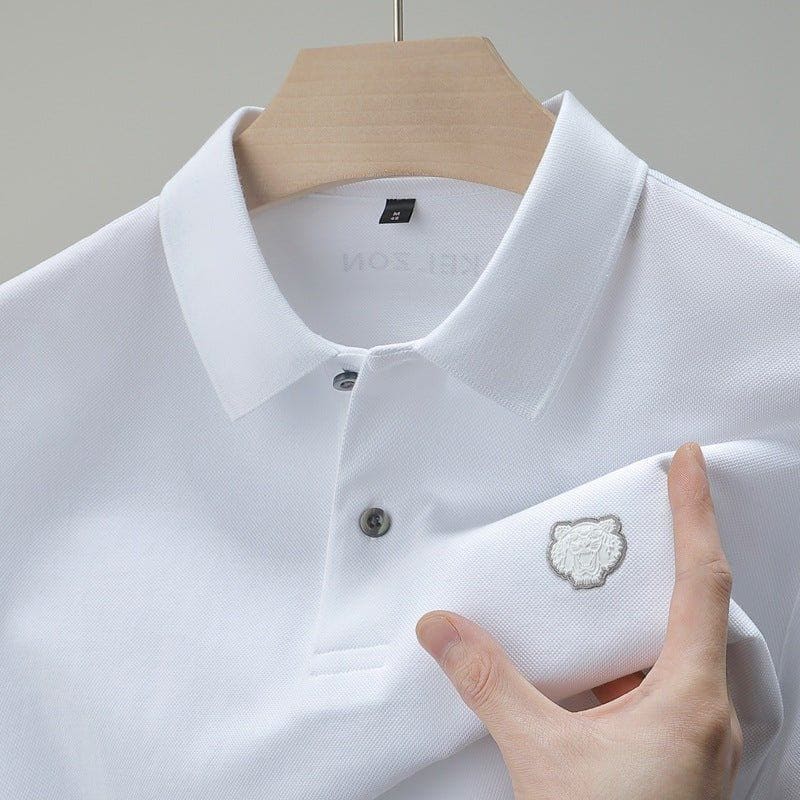 Men's Casual Solid Color Cotton Short Sleeve T-Shirt – Summer Simple Style by LUXE AHMAR – Available at LUXE AHMAR